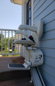 Outdoor Straight Stair Lift